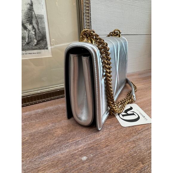 Dolce & Gabbana Silver Small Devotion Bag EUC - Picture 5 of 8